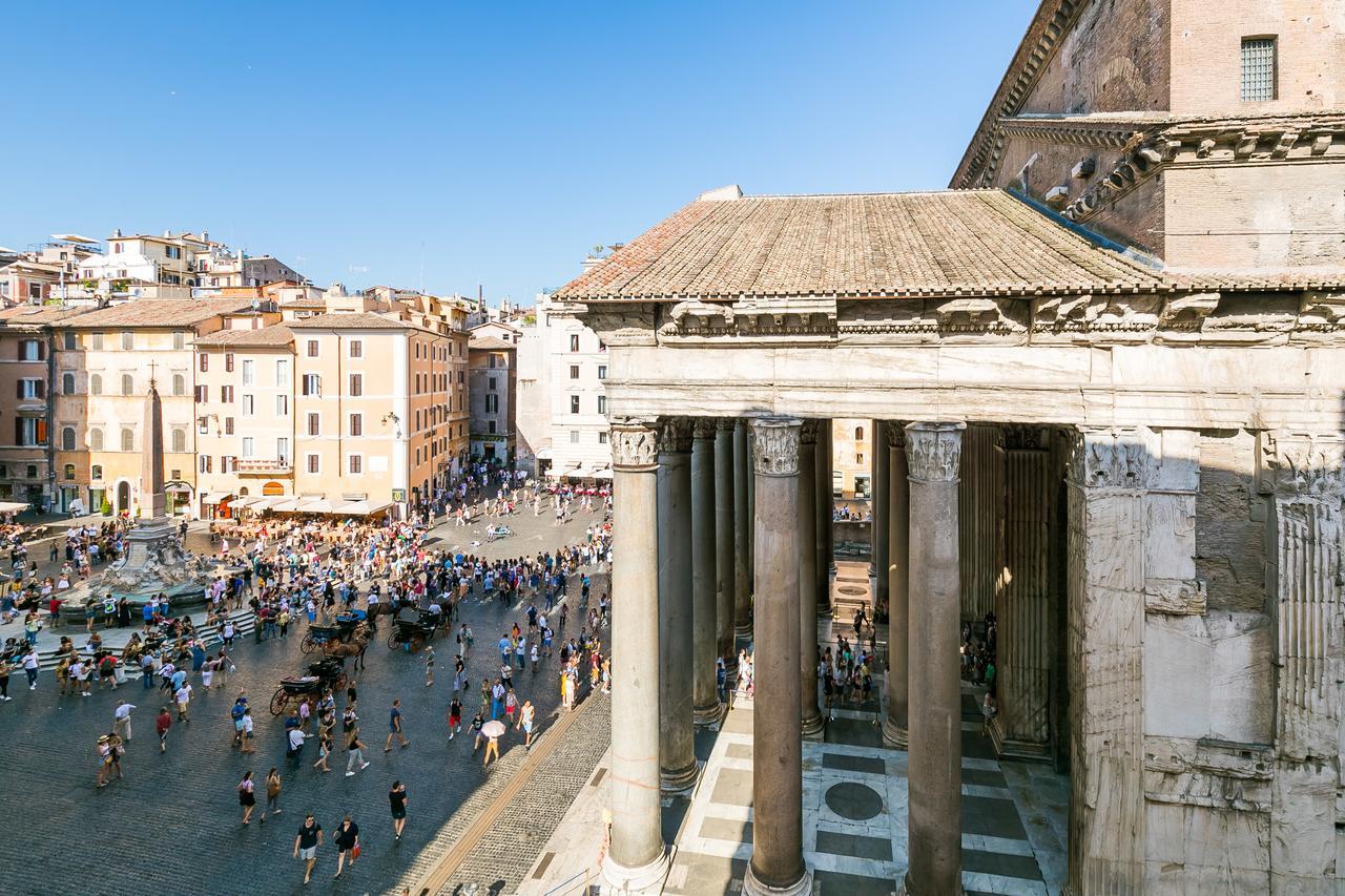 Luxurious Loft Facing The Pantheon Villa โรม ภายนอก รูปภาพ